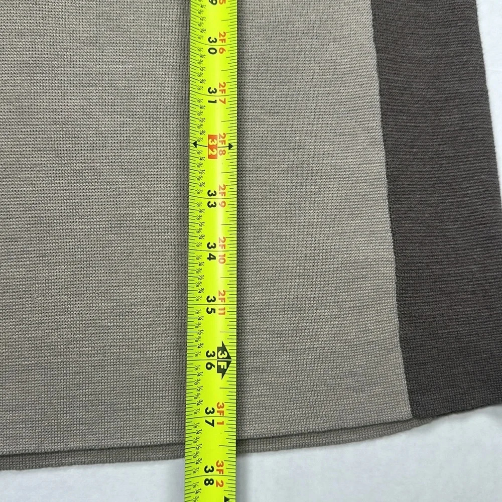 Athleta Boreal Two Tone Wool Blend Sweater Dress Women's Size Large Long Sleeve - Picture 10 of 12